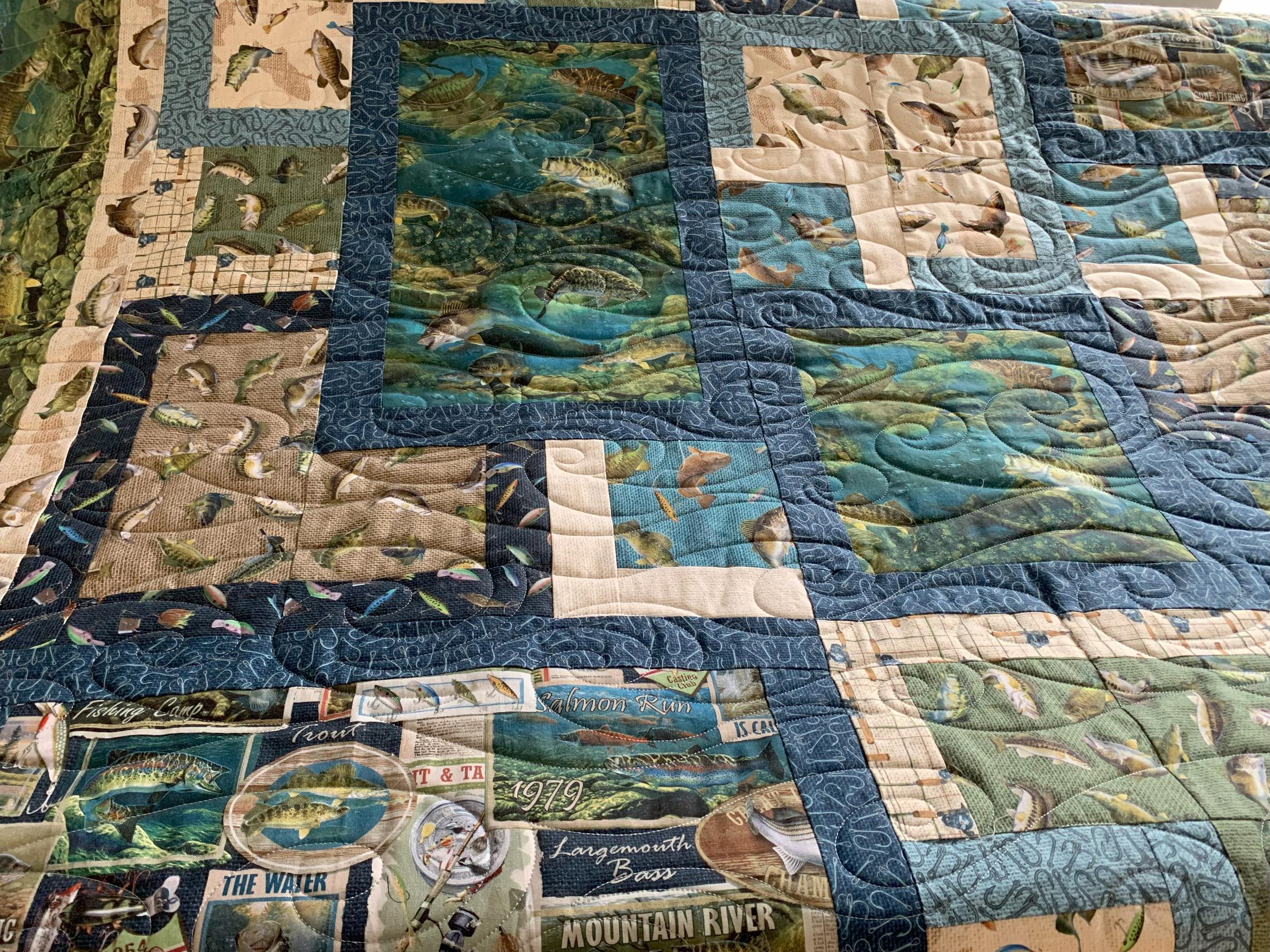 Rip curl - pieced by Karen Chapman